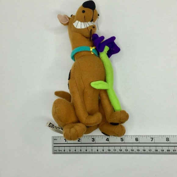 Scooby-Doo Cartoon Network 10" Plush Stuffed Animal Brown & Purple Dog Dane - Picture 5 of 6